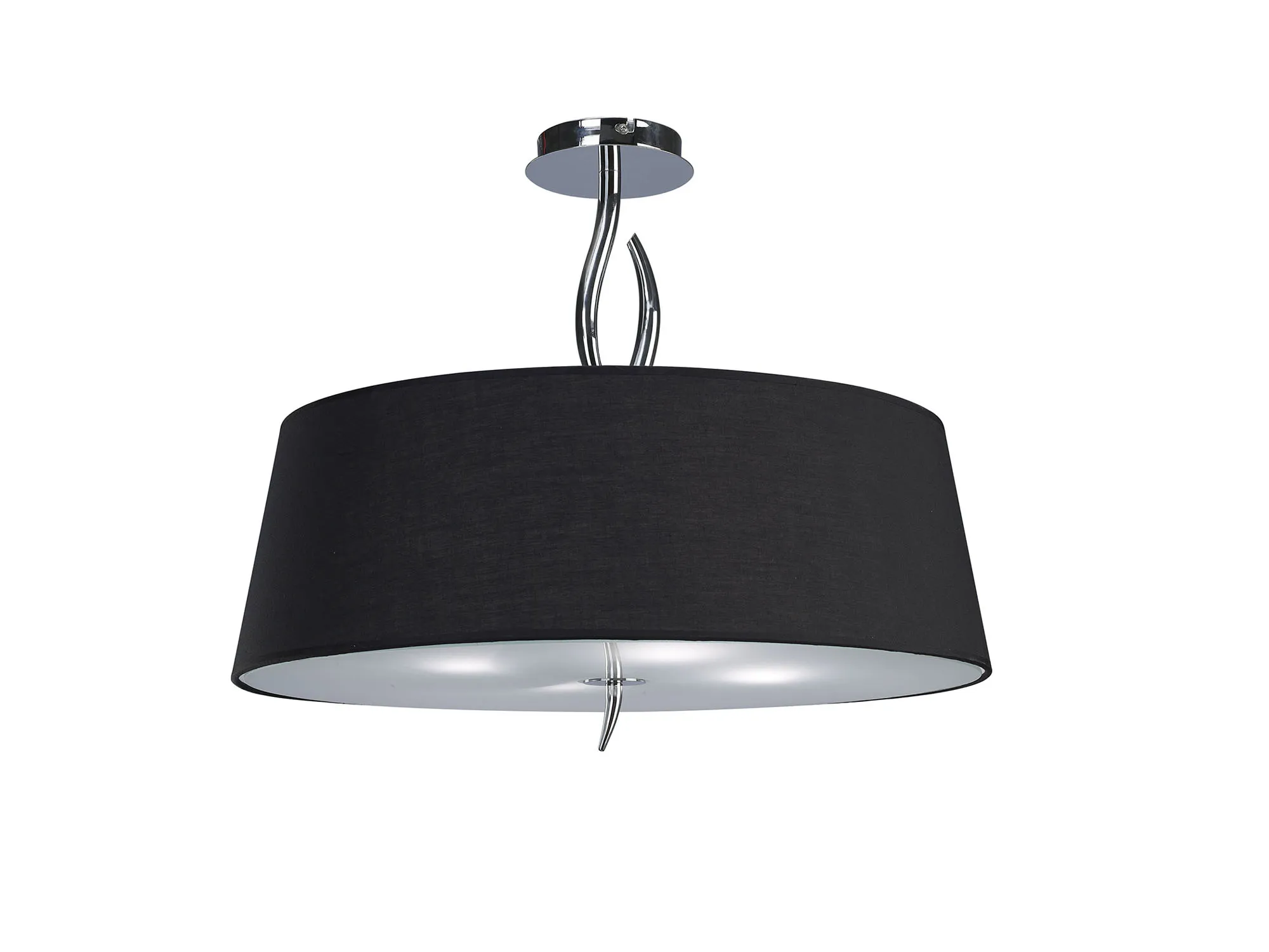 M1908/BS  Ninette Semi Flush 4 Light